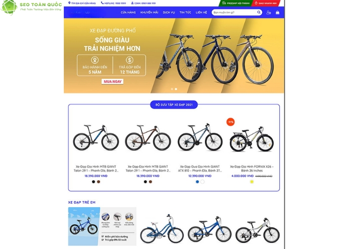 Thiết Kế Web Xe Đạp Tại Đà Nẵng (4)