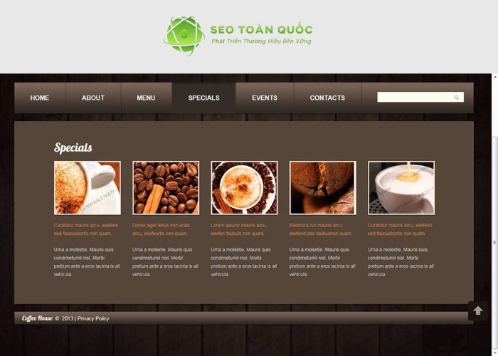 thiết kế web quán cafe tại đà nẵng (5)