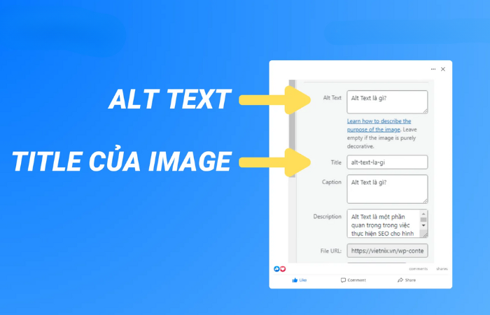 cách viết Alt Text