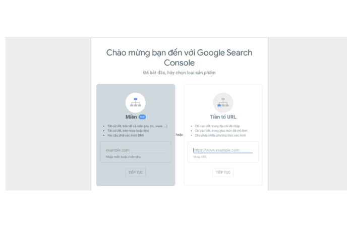 submit URL lên Google