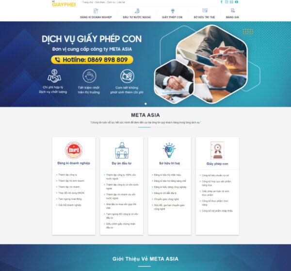 Theme wordpress dich vu lam giay phep 01