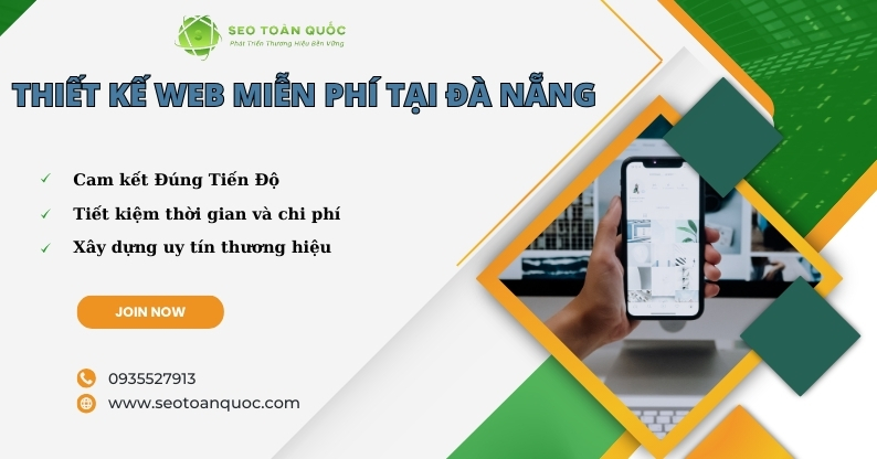 Thiết Kế Web Miễn Phí Tại Đà Nẵng