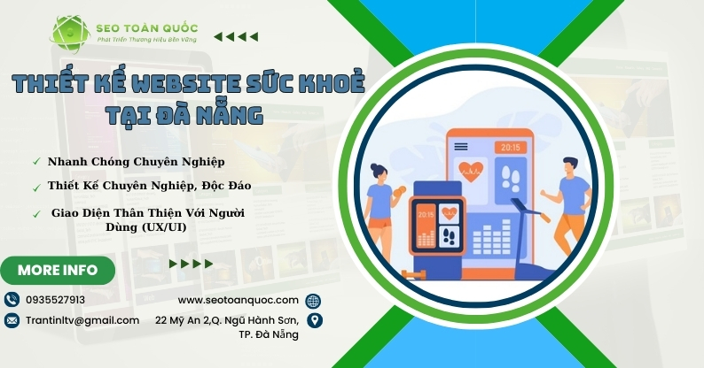 Thiết Kế Website Sức Khỏe Tại Đà Nẵng