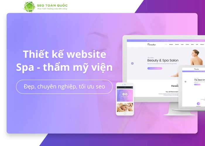 Thiết Kế Website cho Spa Tại Đà Nẵng