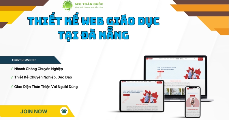 Thiet ke web giao duc tai da nang