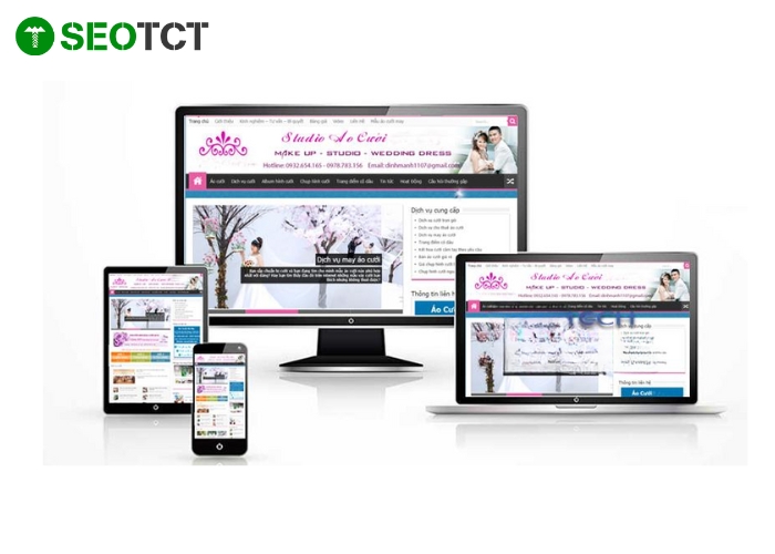 Thiết kế web studio cưới (3) Thiết kế web studio cưới (3)