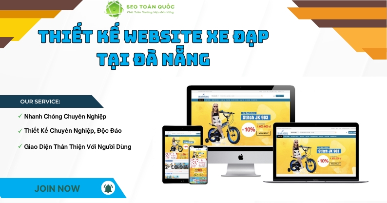 Thiet ke web xe dap tai da nang