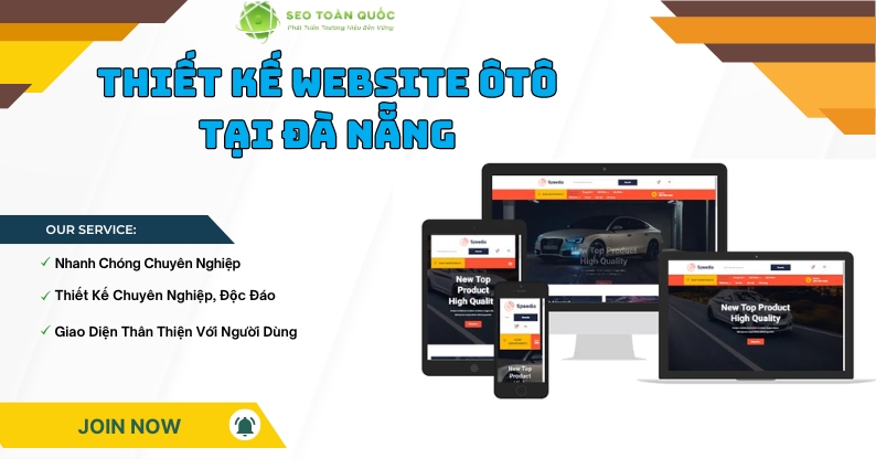 Thiet ke website oto tai da nang