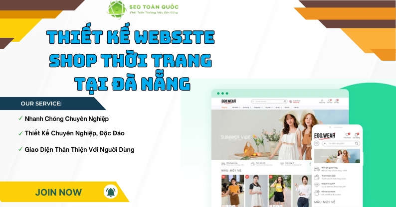 thiết kế website shop thời trang tại đà nẵng